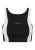 Born Living Yoga Sporttop ‘Bindi’  zwart / wit