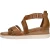 Tamaris Sandalen Plat Sandalen Plat – Cognac –