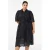 Zizzi blousejurk broderie zwart