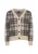 FENIA Gebreid vest  beige / lichtbeige / chocoladebruin