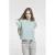 Homage to Denim H-cs26m26 top with wide shoulders