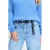 POM Amsterdam suede riem Ruth donkerblauw