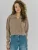 NORR Gebreid vest ‘Halli ‘  camel