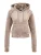 Juicy Couture Petite Sweatvest ‘MADISON’  camel