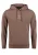 Key Largo Sweatshirt ‘Membership’  crème / bruin