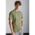 Geribbeld T-shirt met ronde hals