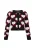 myMo ROCKS Gebreid vest  bourgogne / zwart / offwhite