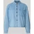 Oui Relaxed fit Jeansblouse met Borstzak