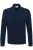 HAKRO 815 Comfort Fit Poloshirt lange mouw nachtblauw, Effen
