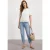 Shirt met ronde hals en kant