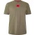 Hugo Diragolino T-shirt voor heren met logo op de borst (Medium Grijs)