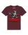 watabout.kids Shirt ‘Savage Cat’  rood / bordeaux / zwart / wit