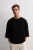 Overmaatse Crew Neck Katoenen T-Shirt