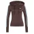 ADIDAS ORIGINALS Sportief sweatvest ‘Trefoil’  chocoladebruin / wit