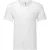 Fruit of the Loom Heren Iconic 140 V Neck T-Shirt (Wit)