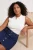 Trendyol Curve Dames Ecru Effen Mouwloos Regular fit Grote maten Blouses