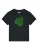 Watapparel Shirt ‘Monstera 2.0’  groen / zwart