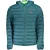 Gewatteerde Hoodie Jacket Lichtgewicht Teal
