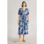 White Stuff Megan Jersey Dress Bright Blue