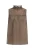 Dreimaster Blouse Dames olijf wol wit