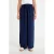 Cache Cache wide leg high waist casual broek marineblauw