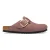 Leren damesklompen Birkenstock Boston Big Buckle Nubuck