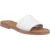 Hush Puppies Hetty Slide Leren Dames Witte Sandalen