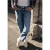 Street One Studio Dames Jeans met verwoeste look in Blauw