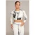 Gold’s Gym Helen – Women’s Cropped Longsleeve Top Mandrall Abstract