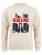 Cotton Prime Sweatshirt ‘Walking Dad ‘  beige / rood / zwart