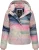 Ragwear Winterjas ‘Amarrena’  beige / blauw / grasgroen / pink
