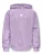 ONLY GIRLS Sweatshirt ‘KOGHeart’  lavendel / wit