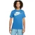 Nike Swoosh Futura Heren T-shirt in blauw