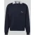 REVIEW Sweatshirt met contrastkraag en borstzak met geborduurd logo