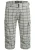 INDICODE JEANS Cargobroek ‘Nicolas Check’  grijs / zwart