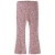 NAME IT MINI gebreide gebloemde flared legging – lila