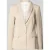 comma Slim fit blazer van viscosemix met klepzakken
