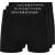 Duck and Cover Heren Sagnet Boxershorts (Pack van 3) (Zwart)