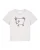 Watapparel Shirt ‘ Le poulet – das Huhn ‘  zwart / wit gemêleerd