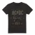AC/DC Heren Rock Label T-Shirt (Zwart)