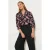 LOLALIZA viscose gebloemde blouse – zwart