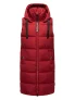 Navahoo dames lange bodywarmer Schnuffelchen – Warm & Stijlvol met Capuchon