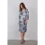 DIDI Longer Tunic Wonderful, 3/4 Sleeve Offwhite With Black Cente