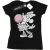 Disney Dames/Dames Minnie Mouse Gum Bubble Katoenen T-Shirt (Zwart)