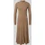 MYON Slim Fit midi-jurk van viscosemix met tricotlook