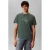 CALVIN KLEIN JEANS slim T-shirt donkergroen