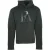 Emporio Armani zwarte hoodie met groot adelaarslogo