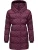 Ragwear Wintermantel ‘Niara’  magenta / zwart