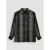 The Lola Club Alix panther blouse –