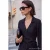 TRENDYOLMİLLA Dames Meerkleurig Effen Lang Getailleerd Blouses